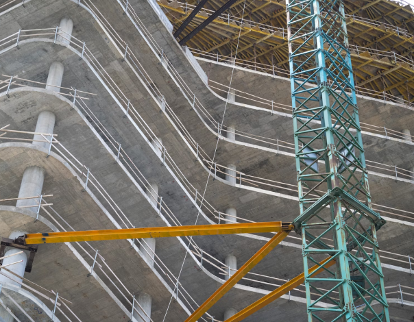 Picture of a Mokat construction workers busy working