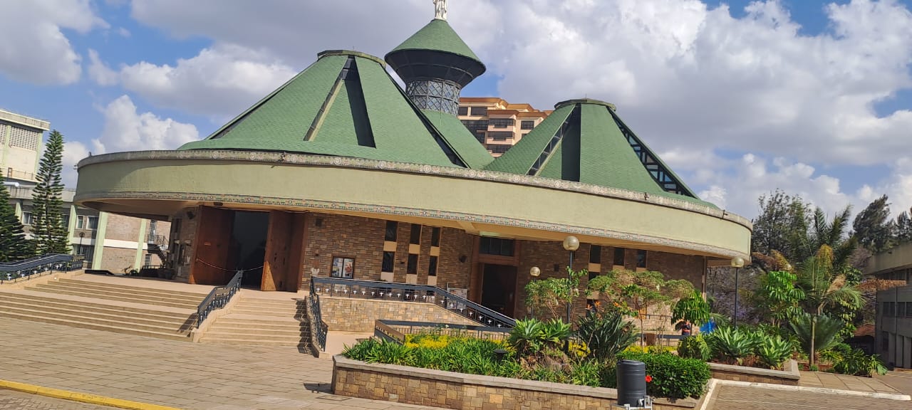 Picture of the Don Bosco Shrine construction project done by Mokat Builders